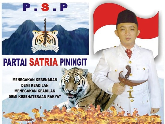 Tak Sanggup Bayar, Kantor Partai Satrio Piningit 