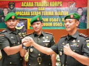 Danrem Wijayakarta Pimpin Sertijab Dandim JS dan JT