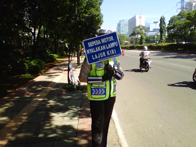 Kesadaran Pengguna Jalan Bantu Sukseskan Kanalisasi Sepeda Motor 