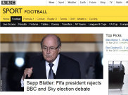 Sepp Blatter Tolak Tawaran Debat Calon Presiden FIFA