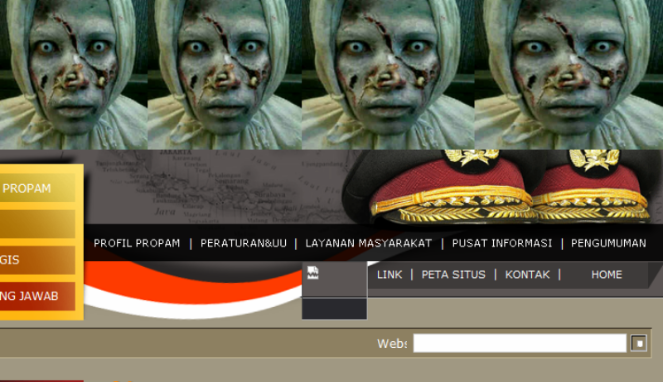 Polri Buru Pembuat Pocong