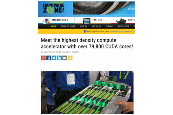 High Density Computer Accelerator Tercepat untuk Server Anda