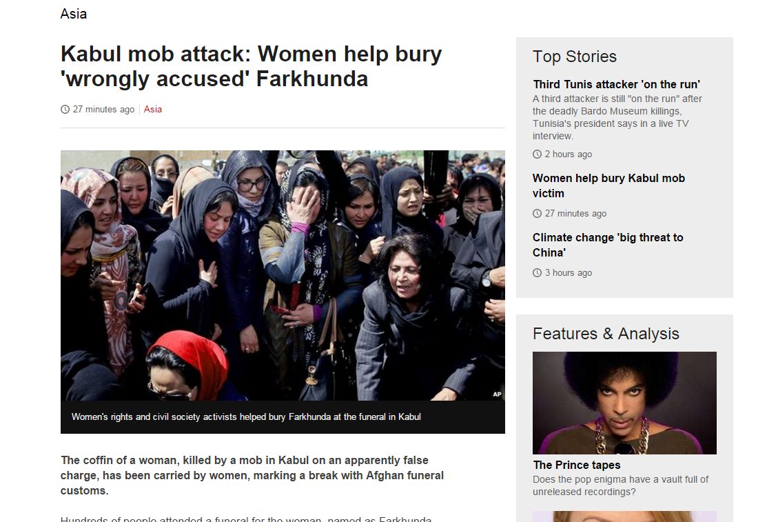 Diduga Bakar Alquran, Wanita Afghanistan Dibakar Massa