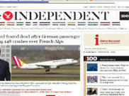 Germanwings Jatuh di Pegunungan Alpen, 148 Penumpang Diduga Tewas