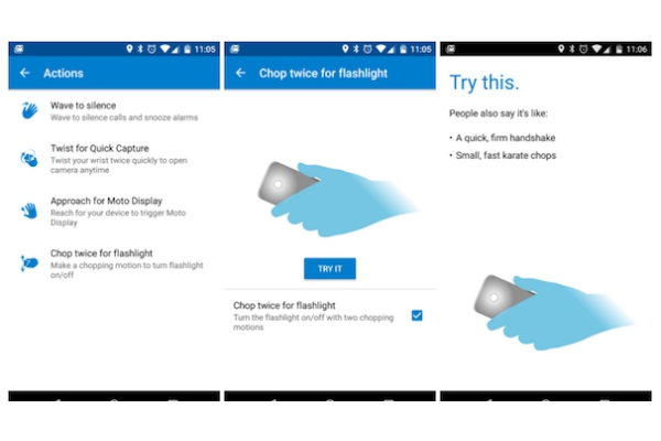 Fitur Flash Light Baru Android 5.1 untuk Moto X 