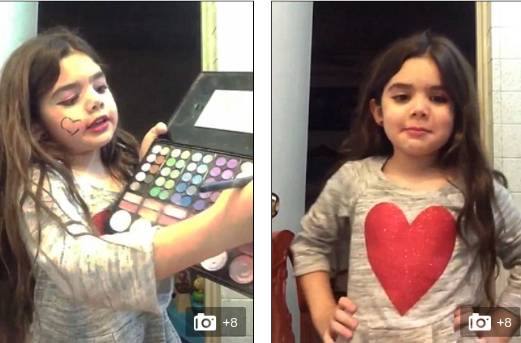 Tutorial Make-Up 'Genit' ala Bocah 5 Tahun