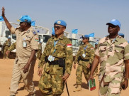 Komandan Sektor Barat Tinjau Pasukan Indonesia di Darfur