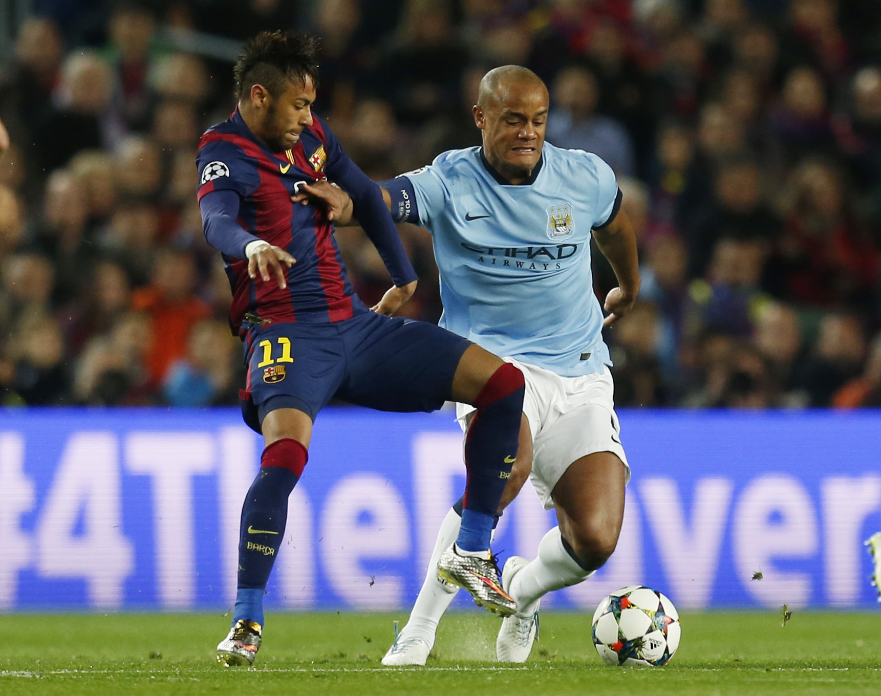 Aksi Barcelona Singkirkan Manchester City di Liga Champions