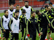Foto Latihan Timnas Spanyol Jelang Laga Kontra Ukraina