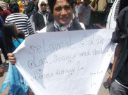 Riyan Datang dari Bandung Melayat Olga