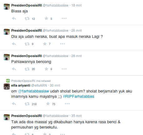 Habib Selon akan Somasi Farhat Abbas