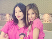 Foto Kedekatan Suzy Miss A dan Jessi Saat Syuting 