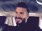 David Beckham Tampil Lebih Gahar dengan Janggut Tebal