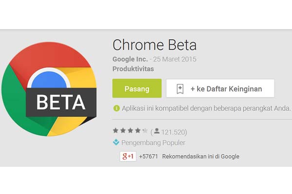 Chrome Kembali Menerima Pembaruan dari Google