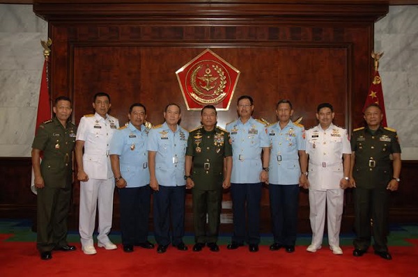 Panglima TNI Pimpin Sertijab 4 Pati TNI
