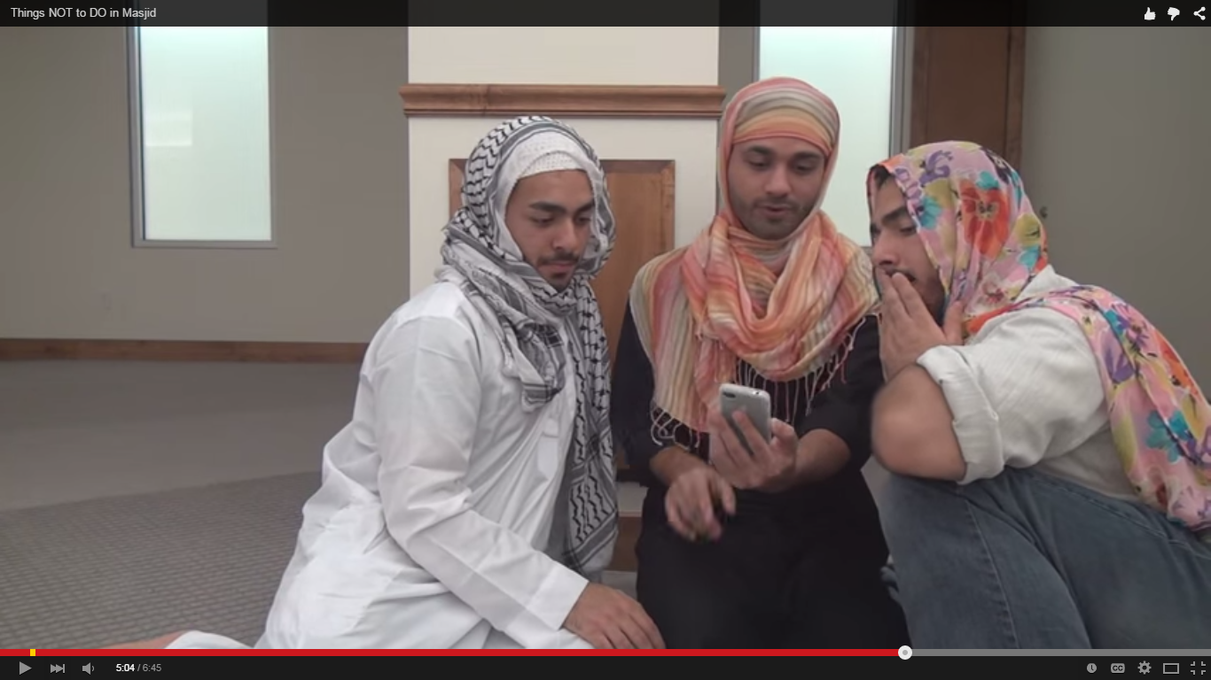Video Lucu, Hal yang Tidak Boleh Dilakukan di Masjid