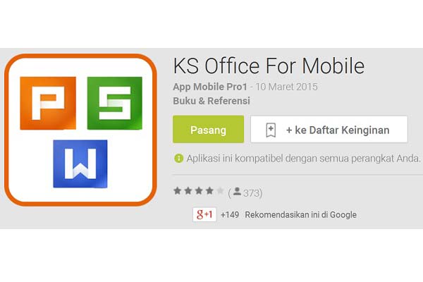King Soft Office, Pelopor Aplikasi Office Android