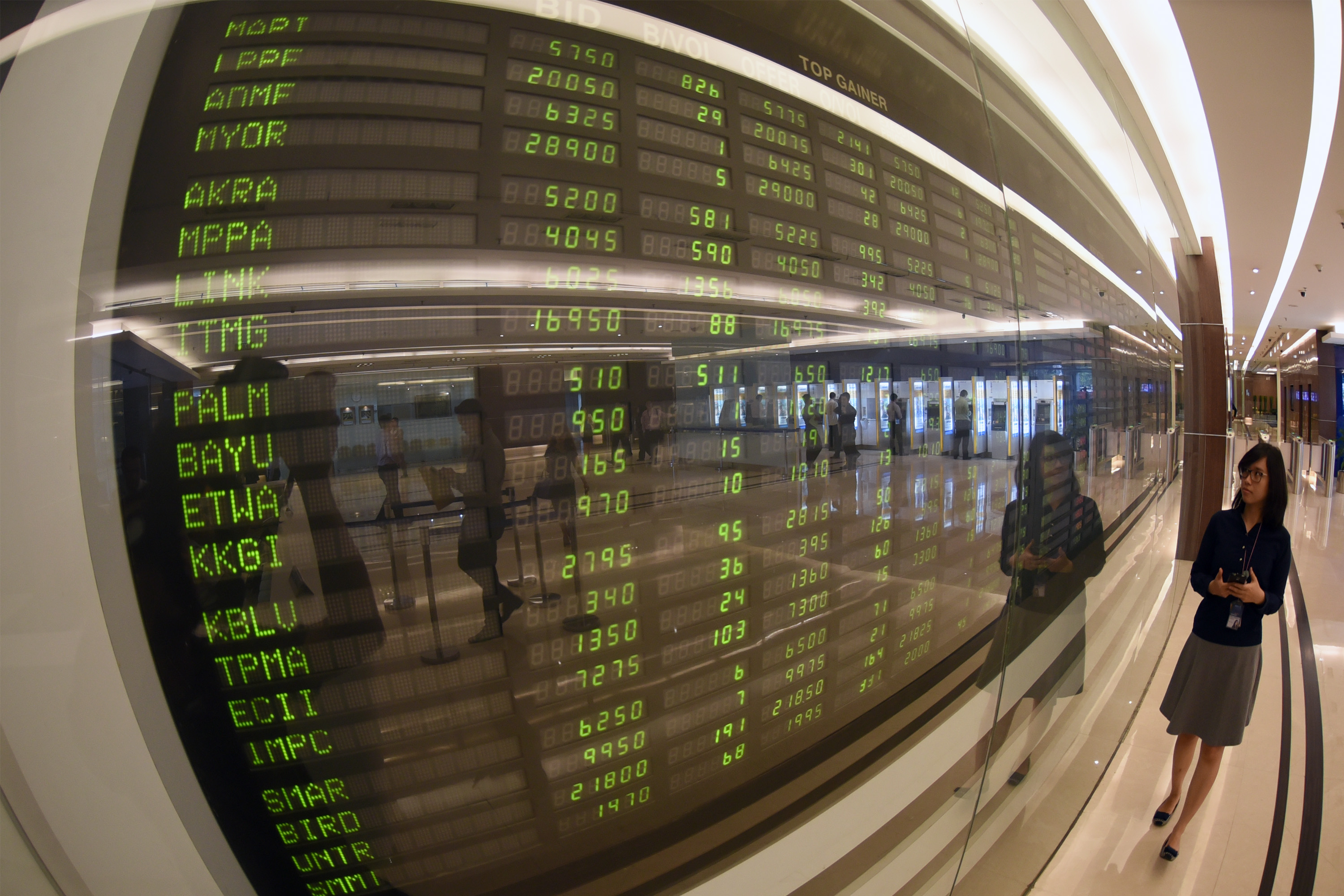 Sesi I IHSG Melemah 68,26 Poin