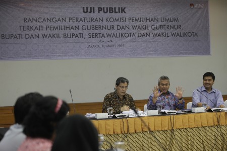 KPU: Cakada Tidak Bisa Diganti