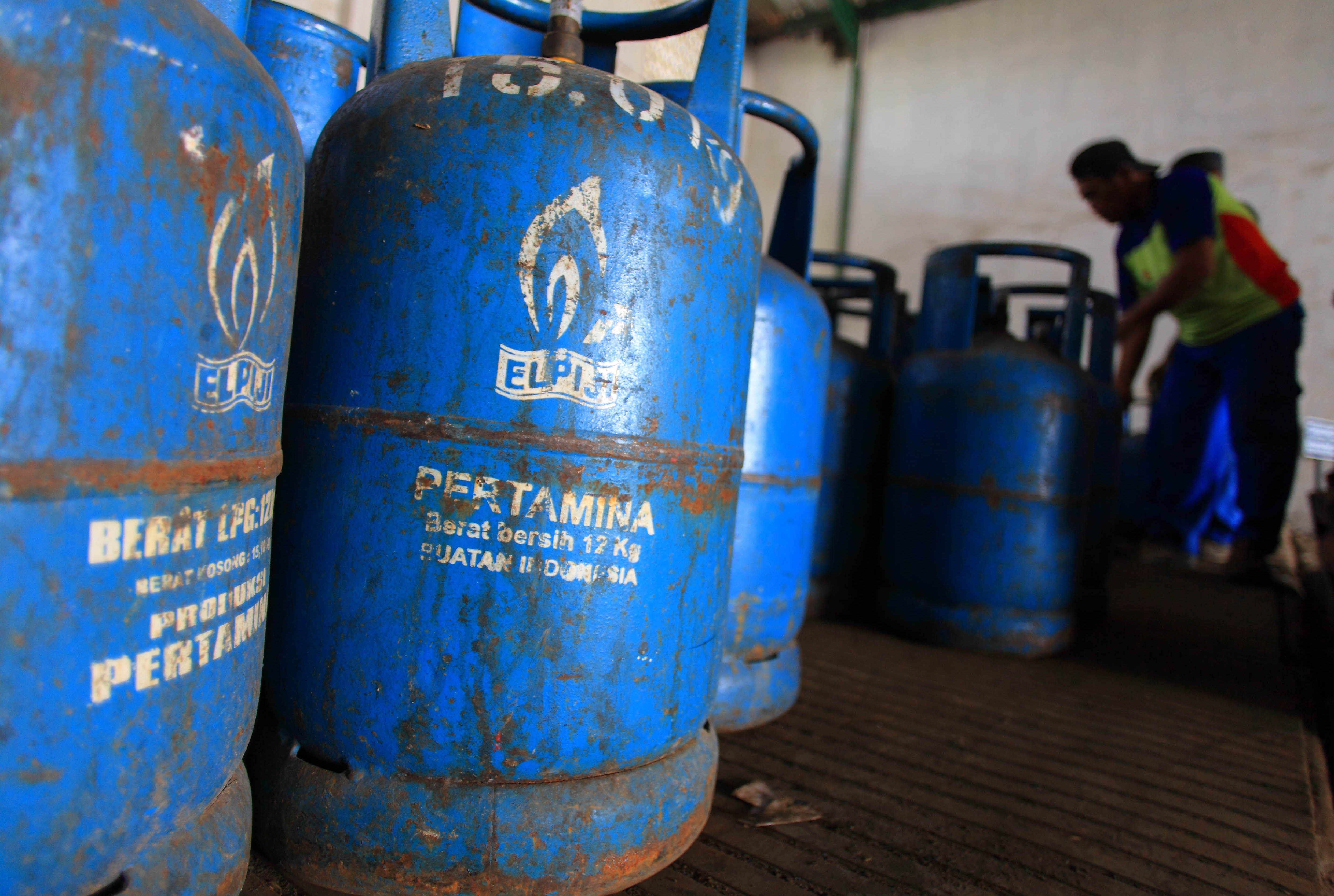 Harga Elpiji 12 Kg Turun Jadi Rp135.300 per Tabung  