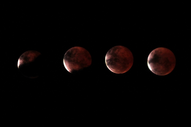 Pesona Keindahan Gerhana Bulan Total di Indonesia