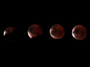 Pesona Keindahan Gerhana Bulan Total di Indonesia
