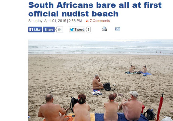 Afrika Selatan Resmikan Pantai Bugil