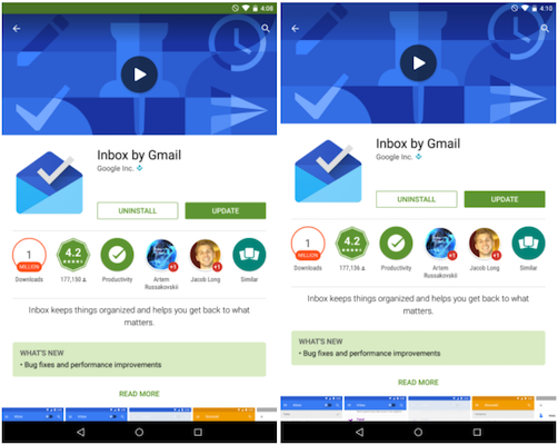 Ada yang Hilang dari Google Play Store 5.4