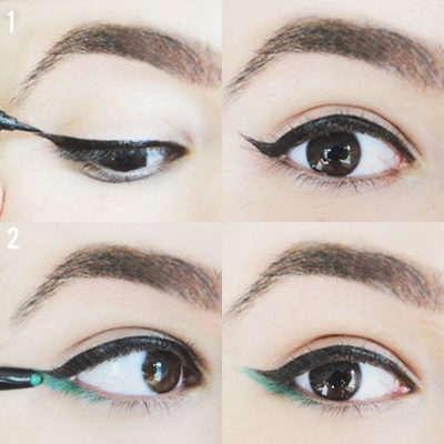 Tips Memperindah Mata dengan 2 Eyeliner