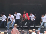 Michelle Obama Menari di Easter Egg Roll