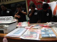 Polres Pandeglang Ringkus Pengedar Uang Palsu