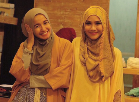 Potret Persahabatan Zaskia Adya Mecca dan Laudya Cynthia Bella