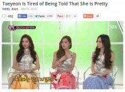 Taeyeon SNSD Lelah Dipuji Cantik