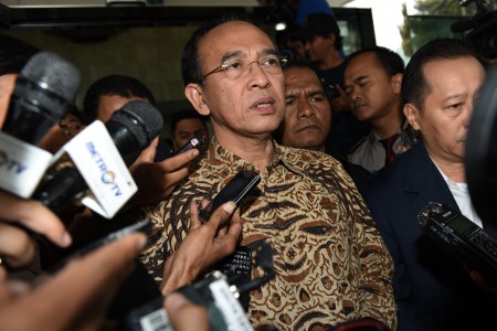 Mencari Keadilan, SDA Penuhi Panggilan KPK