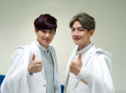 Baekhyun dan Suho EXO Jadi MC di Acara Musik 'Inkigayo'