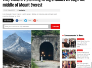 Tiongkok akan Gali Gunung Everest