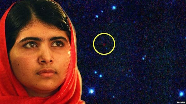 Malala Yousafzai Miliki Asteroidnya Sendiri