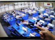 Potret Suasana Ujian Nasional Berbasis Komputer