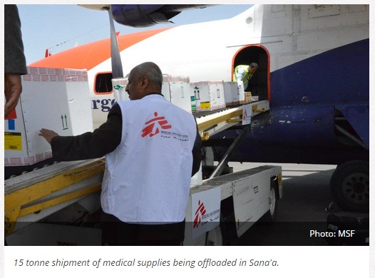MSF Butuh Akses Distribusi Bantuan Medis di Yaman