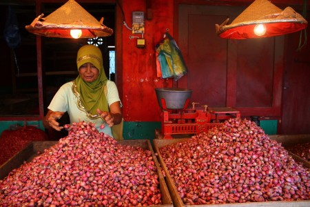 Harga Bawang Merah Terus Meroket