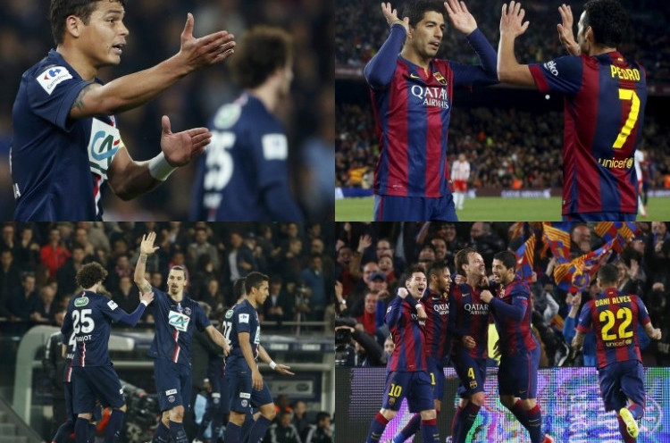 5 Fakta Menarik Laga PSG Vs Barcelona