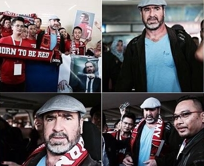 Eric Cantona Tiba di Jakarta