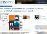 Perubahan Music App pada iOS 8.4