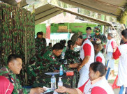 Bakti Sosial TNI Untuk Warga Perbatasan RI-PNG 