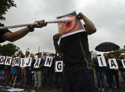 Ikut Demo May Day, Padagang Kopi Raup Keuntungan Ratusan Ribu Rupiah