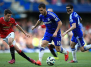 Gol Hazard Bungkam Manchester United di Stamford Bridge