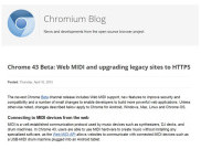 Google Rilis Pembaruan Chrome 43 Beta dan Chrome OS