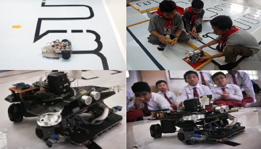 Kompetisi Robotika Pelajar di Surabaya
