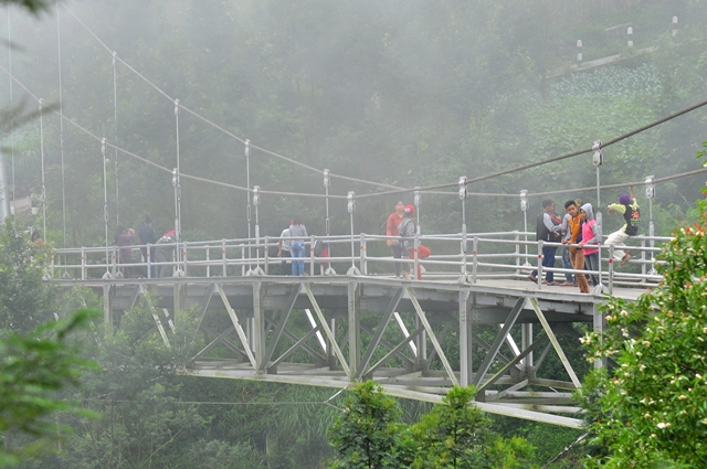 Nikmati Pemandangan Spektakuler dari Jembatan Gantung Merapi