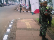 2100 TNI AD Arhanudse 6 Amankan KAA di Jakarta